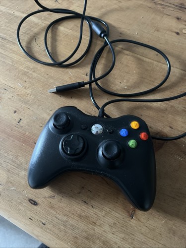 Xbox controller black wired - xbox,