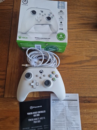 Power xbox controller white - a,